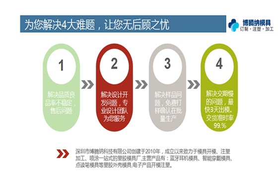 找高端的塑膠模具加工廠？來深圳博騰納看看